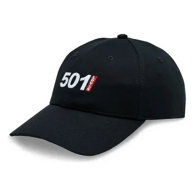 Levis 501 GRAPHIC CAP Baseball sapkák Fekete