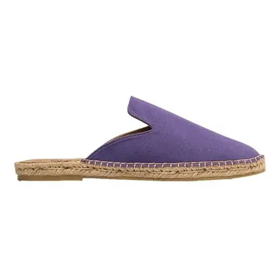 Paez Mule W - Vegan Suede Amethyst Gyékény talpú cipők Lila