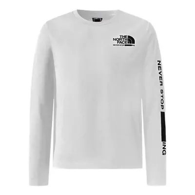 The North Face TEEN GRAPHIC L/S TEE 2 Pulóverek Fehér