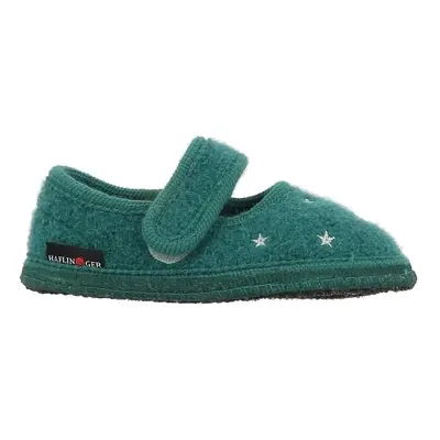 Haflinger SLIPPER STARLIGHT Mamuszok Zöld