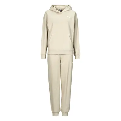 Puma LOUNGWEAR SUIT FL Melegítő együttesek Bézs