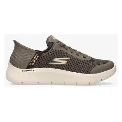 Skechers 216324 GO WALK FELX HANDS UP Rövid szárú edzőcipők Barna