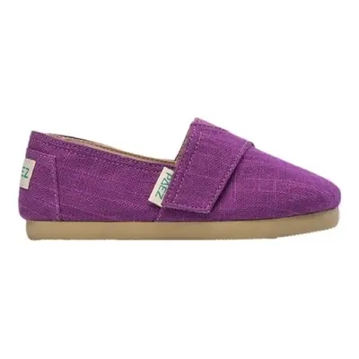 Paez Gum Classic Kids - Combi Linen Amethyst Gyékény talpú cipők Lila