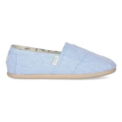 Paez Gum Classic W - Combi Light Blue Gyékény talpú cipők Kék