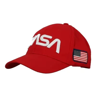 Nasa FLAG WORM Baseball sapkák Piros