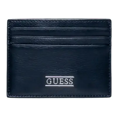 Guess NEW BOSTON R CARD CASE SMNEBR LEA25 Pénztárcák Fekete