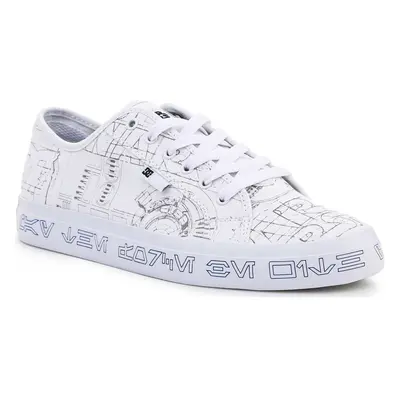 DC Shoes Sw Manual White/Blue ADYS300718-WBL Deszkás cipők Fehér