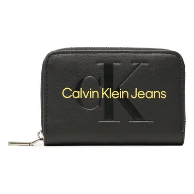 Calvin Klein Jeans SCULPTED MED ZIP AROUND MONO K60K607229 Pénztárcák Fekete