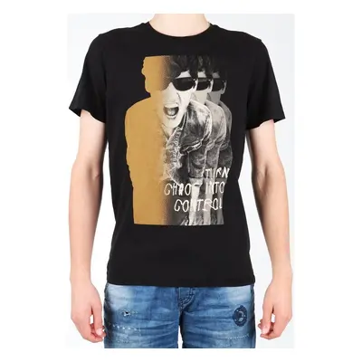 Lee T-shirt Photo Tee Black L60BAI01 Pólók / Galléros Pólók Fekete