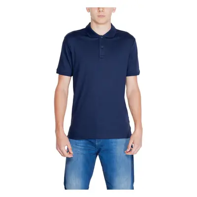 Calvin Klein Jeans LIQUID TOUCH K10K111657 Rövid ujjú galléros pólók Kék