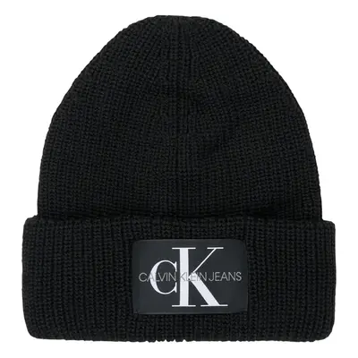 Calvin Klein Jeans MONOGRAM BEANIE WL Sapkák Fekete