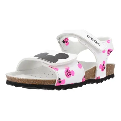 Geox B SANDAL CHALKI GIRL Szandálok / Saruk Fehér