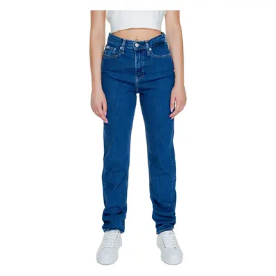 Calvin Klein Jeans AUTHENTIC STRAIGHT J20J223663 Slim farmerek Kék