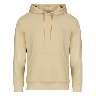 Calvin Klein Jeans INSTITUTIONAL HOODIE Pulóverek Bézs