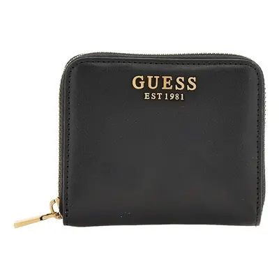 Guess LAUREL SLG LARGE ZIP Pénztárcák Fekete