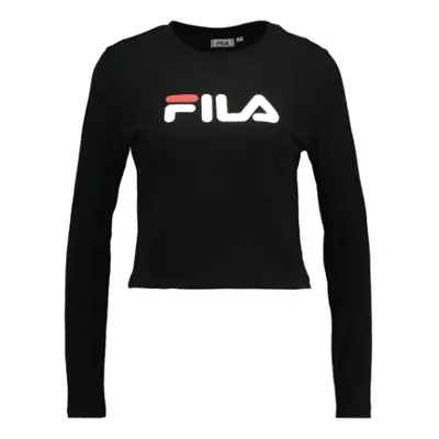 Fila MARCELINE CROPPED LS SHIRT Pólók / Galléros Pólók Fekete