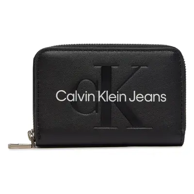 Calvin Klein Jeans SCULPTED MED ZIP AROUND MONO K60K612255 Pénztárcák Fekete