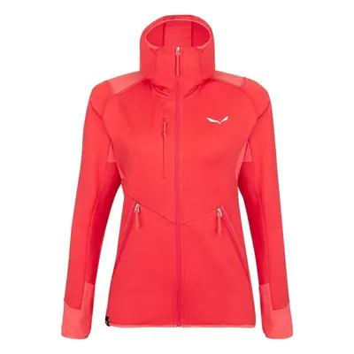 Salewa AGNER HYBRID PL/DST W FZ HOODY 27372-6205 Polárok Rózsaszín