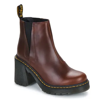 Dr. Martens Spence Dark Brown Classic Pull Up Bokacsizmák Barna