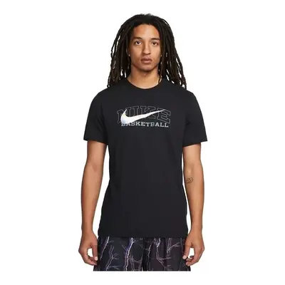 Nike TEE SWOOSH Pólók / Galléros Pólók Fekete