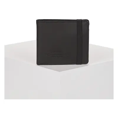 Element STRAPPER LEATHER WALLET Pénztárcák Fekete