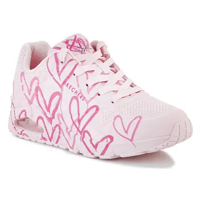 Skechers Uno Spread The Love 155507-LTPK Rövid szárú edzőcipők Rózsaszín