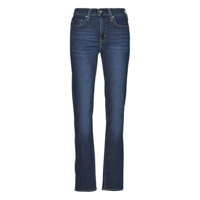 Levis 724 HIGH RISE STRAIGHT Egyenes szárú farmerek Kék