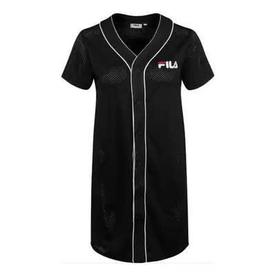 Fila ROBIN BUTTON BASEBALL DRESS Ruhák Fekete