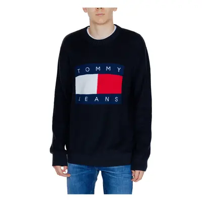 Tommy Hilfiger TJM REG DNA FLAG DM0DM19186 Pulóverek Fekete