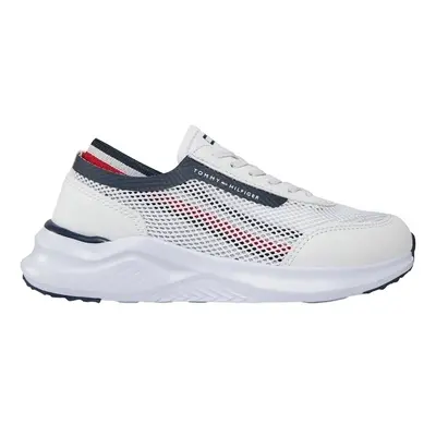 Tommy Hilfiger STRIPES LOW CUT LACE-UP S Divat edzőcipők Fehér