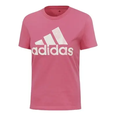 adidas WMS T SHIRT LOGO PULSE Pólók / Galléros Pólók Rózsaszín