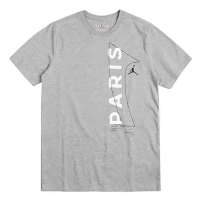 Nike PSG WORDMARK TEE 2 Pólók / Galléros Pólók Szürke