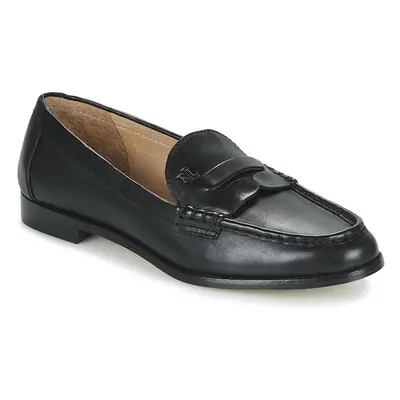 Lauren Ralph Lauren WYNNIE-FLATS-LOAFER Mokkaszínek Fekete