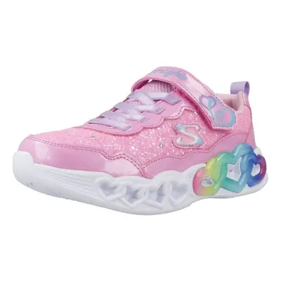 Skechers INFINITE HEART LIGHTS - FRE Divat edzőcipők Rózsaszín