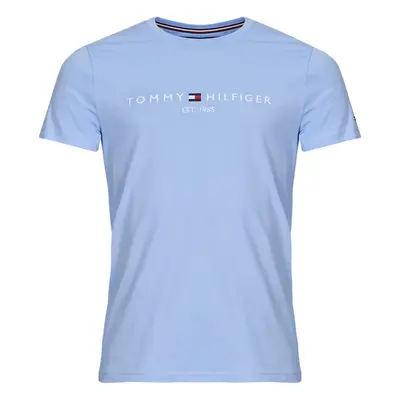 Tommy Hilfiger TOMMY LOGO TEE Rövid ujjú pólók Kék