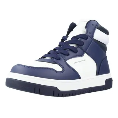 Tommy Hilfiger PADDED FLAG HIGH TOP Divat edzőcipők Kék