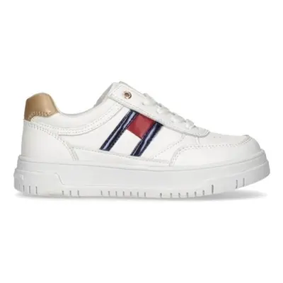 Tommy Hilfiger FLAG LOW CUT LACE-UP SNEA Divat edzőcipők Fehér