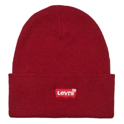 Levis RED BATWING EMBROIDERED SLOUCHY BEANIE Sapkák Bordó