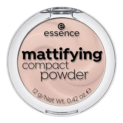 Essence Mattifying Compact Powder - 10 Light Beige Pirosítók & púderek Bézs