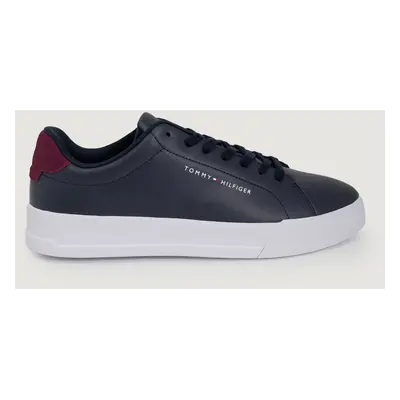 Tommy Hilfiger TH COURT LEATHER FM0FM05297 Divat edzőcipők Kék