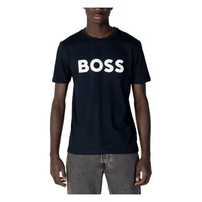 BOSS JERSEY THINKING 1 50481923 Hosszú ujjú galléros pólók Kék