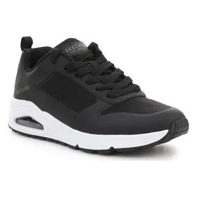 Skechers Uno Sol Black/White 232248-BKW Rövid szárú edzőcipők Fekete