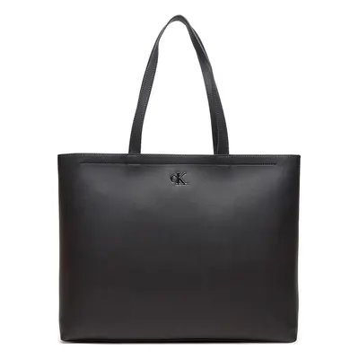 Calvin Klein Jeans MINIMAL MONOGRAM SLIM TOTE34 K60K612236 Táskák Fekete