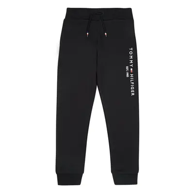 Tommy Hilfiger ESSENTIAL SWEATPANTS Futónadrágok / Melegítők Fekete