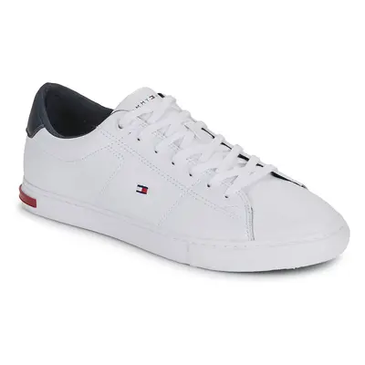 Tommy Hilfiger ESSENTIAL LEATHER DETAIL VULC Rövid szárú edzőcipők Fehér