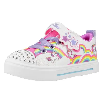 Skechers TWINKLE SPARKS - JUMPIN CL Divat edzőcipők Fehér