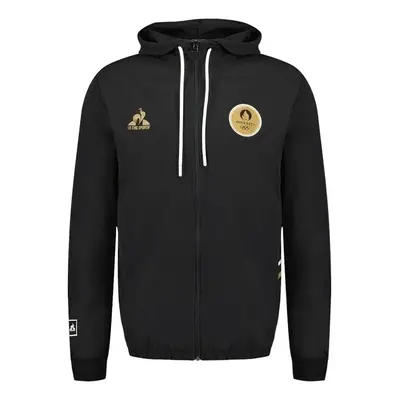 Le Coq Sportif FOOT P24 FZ HOODY N°1 M Melegítő együttesek Fekete