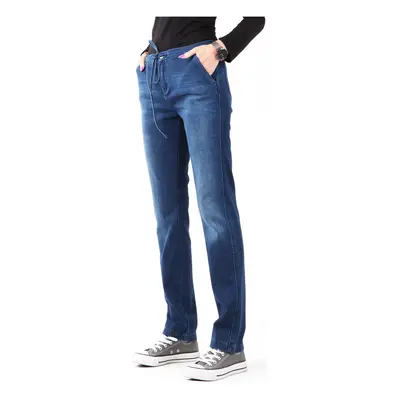 Wrangler Slouchy Cosy Blue W27CGM82G Skinny farmerek Kék