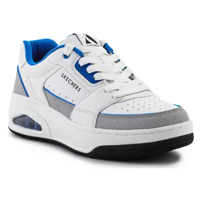 Skechers Uno Court - Low-Post 183140-WBL Rövid szárú edzőcipők Fehér