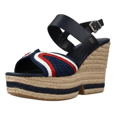 Tommy Hilfiger ARTISANAL HIGH WEDGE Szandálok / Saruk Kék